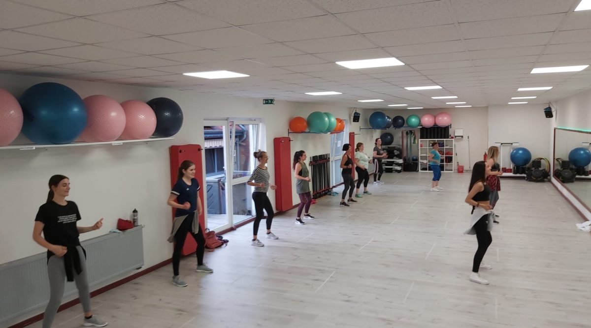 Kursstunde im Sportpark Brakel