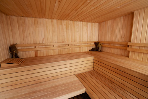 Finnische Sauna im Sportpark Brakel